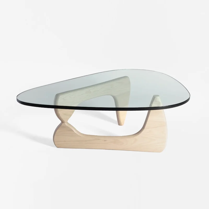 Noguchi Coffee Table, White Ash