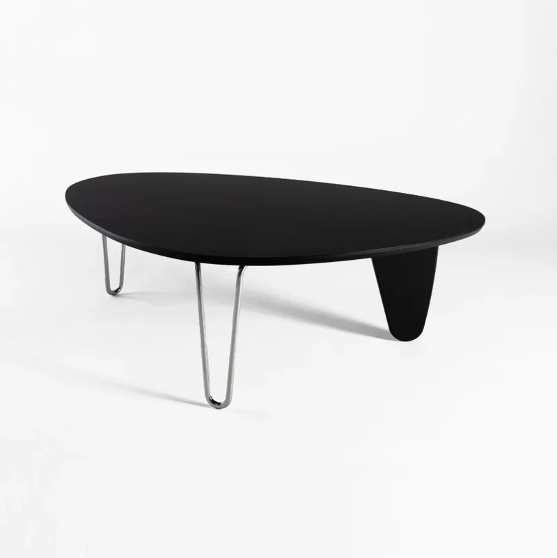 Noguchi Rudder Table, Black Ebony Maple