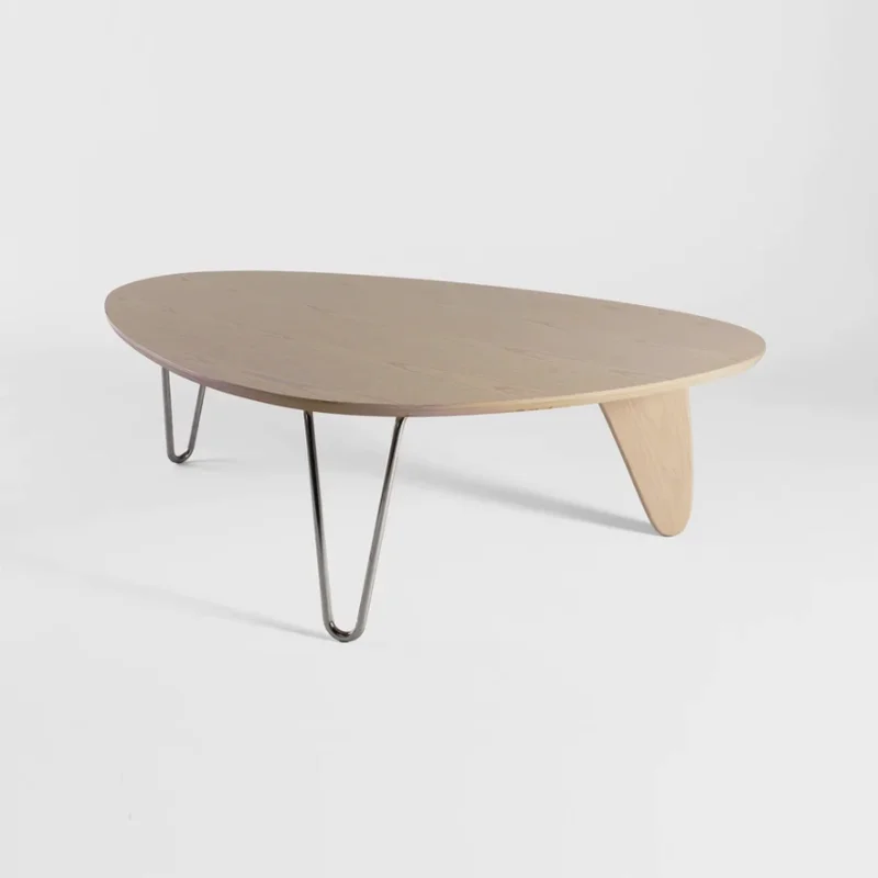 Noguchi Rudder Table, White Ash